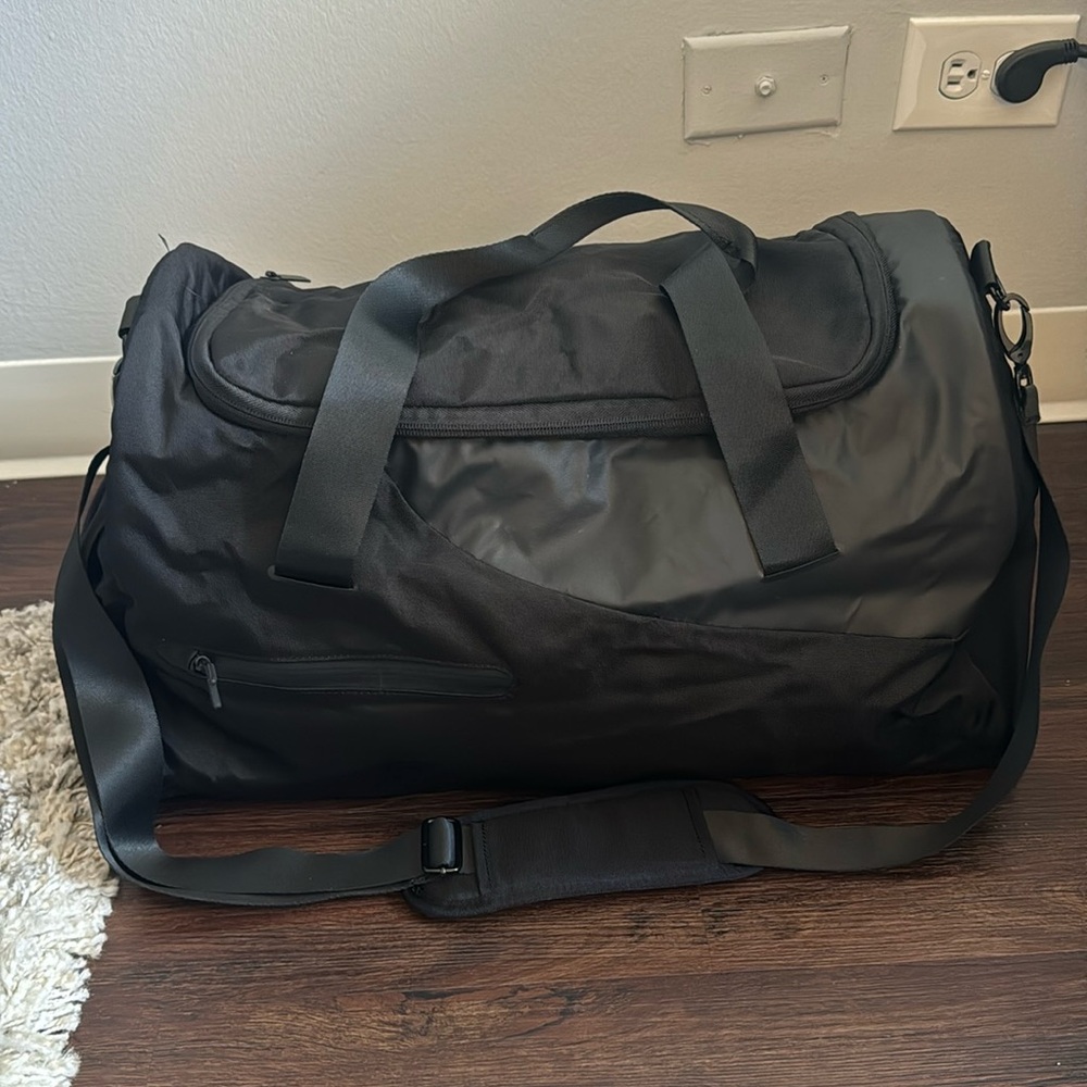 All in Motion | Target | Black Gym Bag / Overnight Bag